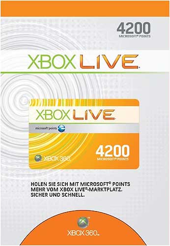 MS Points Card 4.200 XBOX360