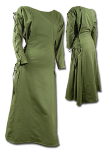 Kleid Priestress, olivgrün Kleid Priestress, olivgrün