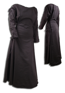 Kleid Priestress, schwarz Kleid Priestress, schwarz