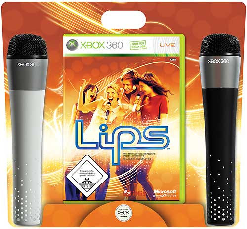 Lips + 2 Mikrophone *USK 0* XBOX360