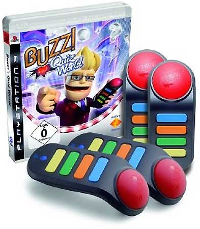 Buzz! Quiz World + 4 Buzzer