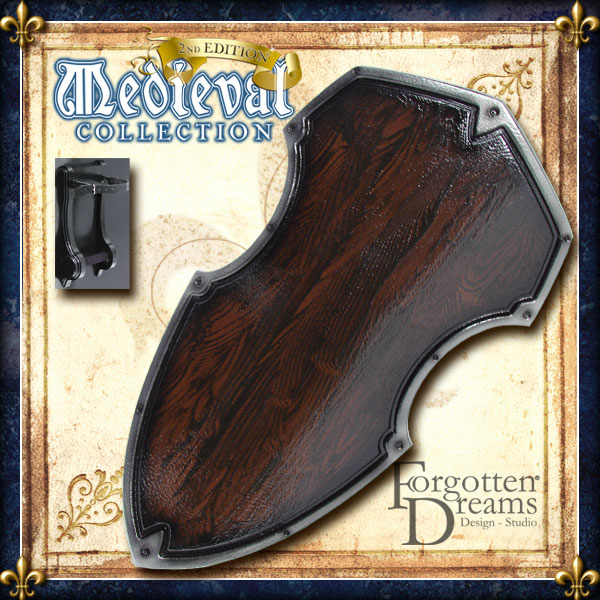 Medieval 2nd Edition Hochritterschild versch. Farben 105x55cm Medieval 2nd Edition Hochritterschild versch. Farben 105x55cm